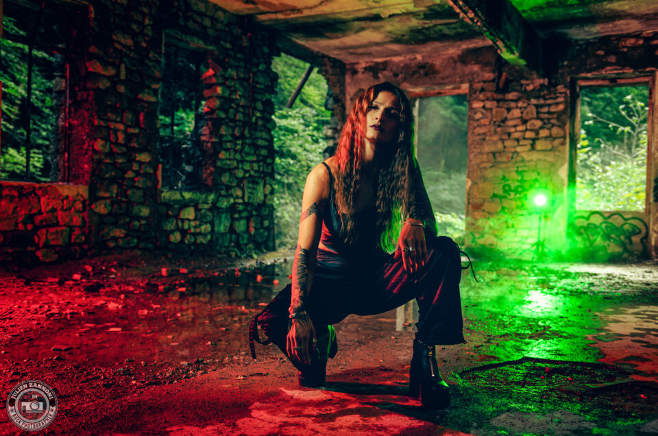 Shooting urbex avec Barbara Mogore (Nightmare)
